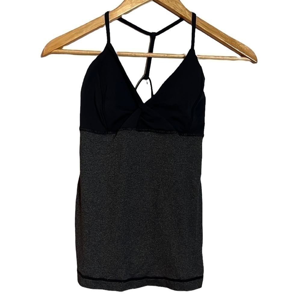 LULULEMON black tank top size 4